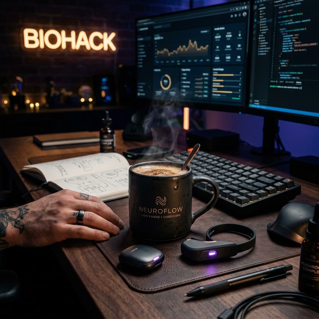 Café con hongos adaptógenos: ¿Moda inútil o el biohack definitivo?